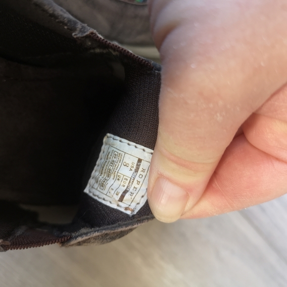 Roper Southwestern Cowboy Cowgirl Cactus Western Slip On athletic sneakers Shoes - Picture 10 of 10